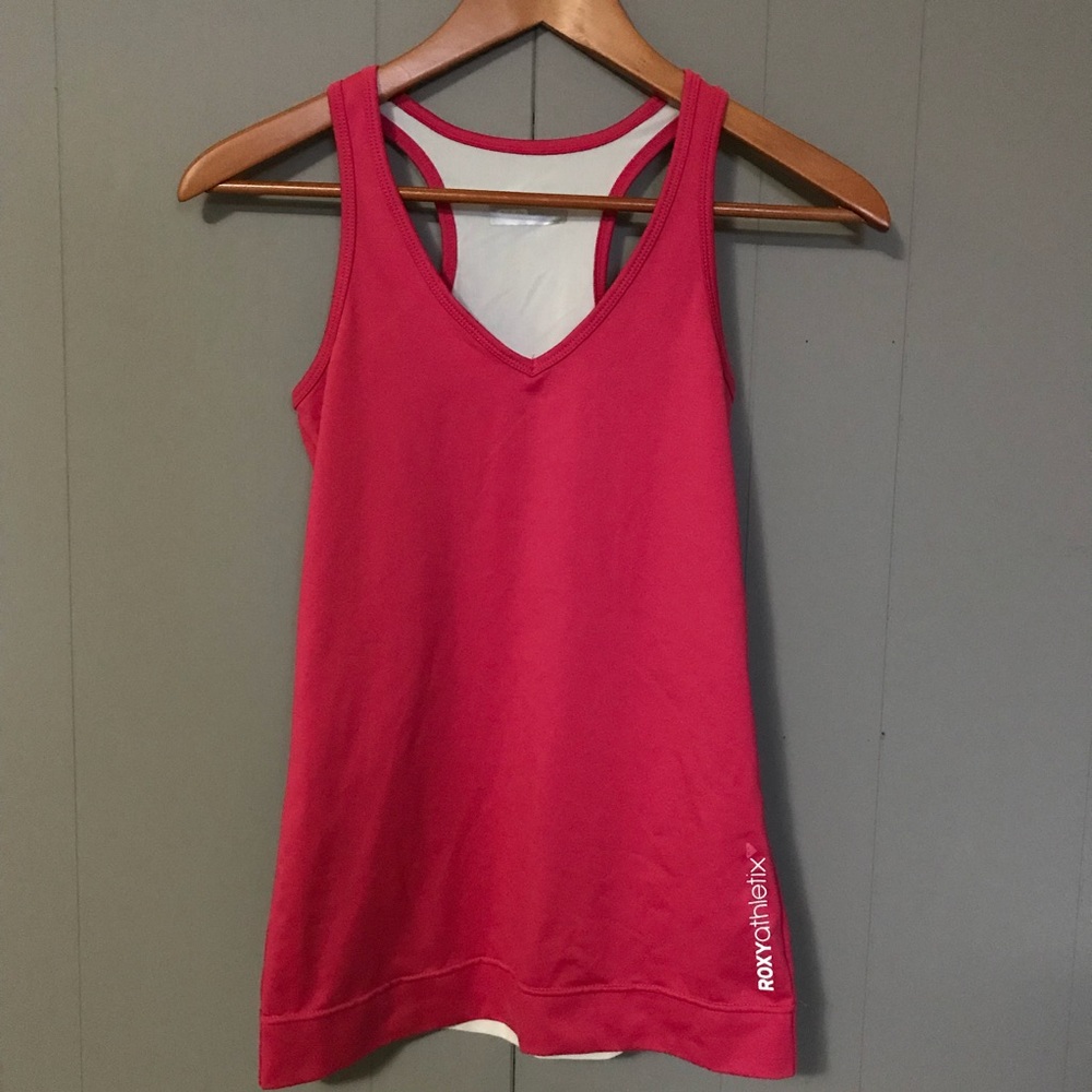 RoxyAthletix Pink Workout Tank Top
